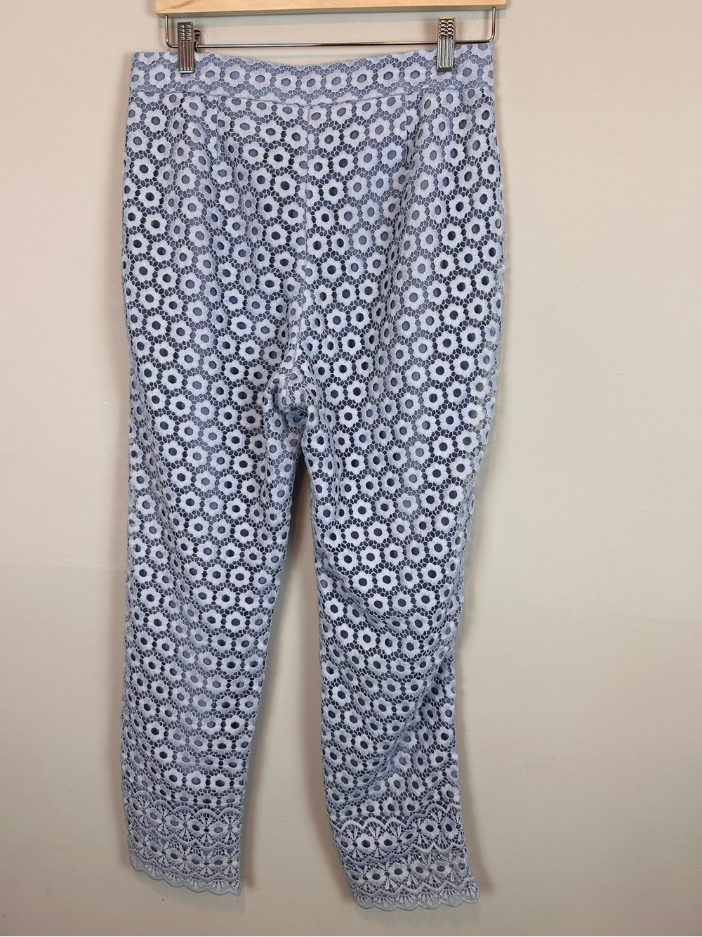 J. CREW Daisylace Pants in Faded Peri Size  8 - Picture 11 of 15